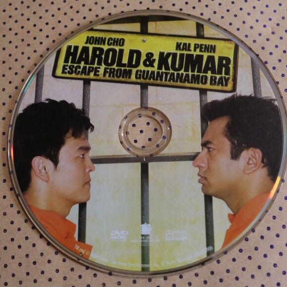 Harold & Kumar Escape from Guantanamo Bay DVD DISC ONLY - Picture 1 of 1